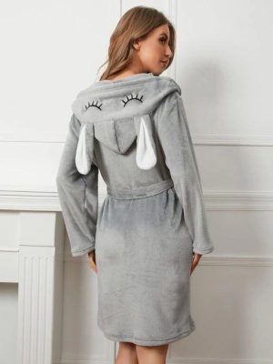 Robe de Chambre Animaux Femme - Robe de Chambre Femme - Mes Doux Habits