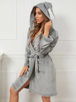 Robe de Chambre Animaux Femme - Robe de Chambre Femme - Mes Doux Habits