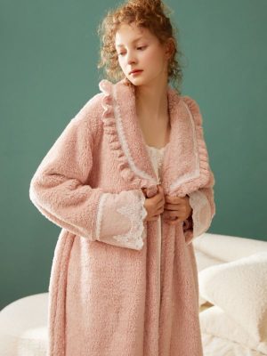 Robe de Chambre Femme Année 50 - Robe de Chambre Femme - Mes Doux Habits