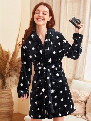 Robe de Chambre Femme Cocooning - Robe de Chambre Femme - Mes Doux Habits