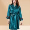 Robe de Chambre Femme Luxe Satin - Robe de Chambre Femme - Mes Doux Habits