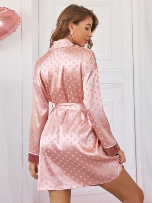Robe de Chambre Femme Rose - Robe de Chambre Femme - Mes Doux Habits