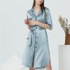 Robe de Chambre Femme Soie - Robe de Chambre Femme - Mes Doux Habits