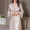 Robe de Chambre Longue Femme Luxe - Robe de Chambre Femme - Mes Doux Habits
