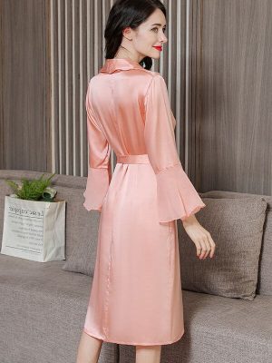 Robe de Chambre Longue Femme Luxe - Robe de Chambre Femme - Mes Doux Habits