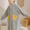 Robe de Chambre Polaire Femme Originalee - Robe de Chambre Femme - Mes Doux Habits